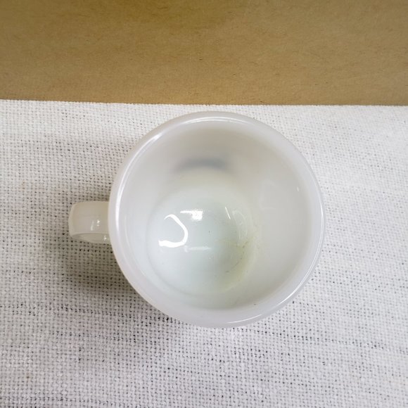 Avon Coffee Cup Collectible Locomotive Milk Glass Shaving Mug Train Vintage - Picture 6 of 12